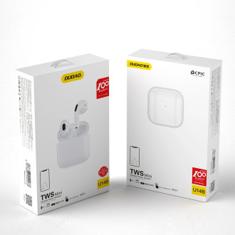 Dudao TWS In-Ear Wireless Bluetooth Earphones (U14B-White)