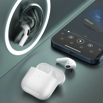 Dudao TWS In-Ear Wireless Bluetooth Earphones (U14B-White)