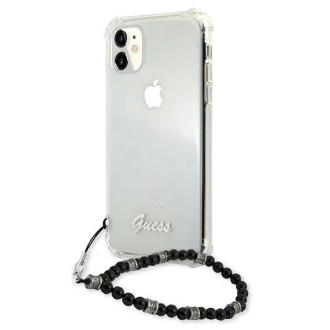 Guess Black Pearl Case for iPhone 11 6.1&quot; / Xr - Transparent