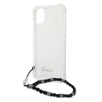 Guess Black Pearl Case for iPhone 11 6.1&quot; / Xr - Transparent