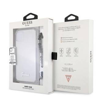 Guess Black Pearl Case for iPhone 11 6.1&quot; / Xr - Transparent