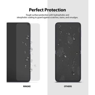 Ringke 2pcs Screen Protector Film for Samsung Galaxy Z Flip 3 Screen Protector (S19P043)