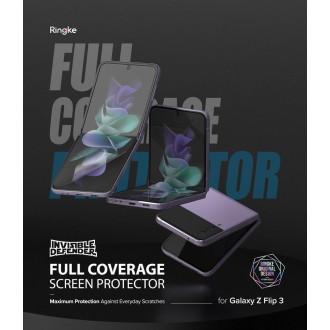 Ringke 2pcs Screen Protector Film for Samsung Galaxy Z Flip 3 Screen Protector (S19P043)