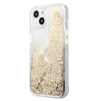 Guess Glitter Charms iPhone 13 mini Case - Gold