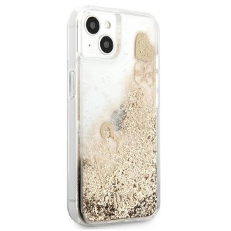 Guess Glitter Charms iPhone 13 mini Case - Gold