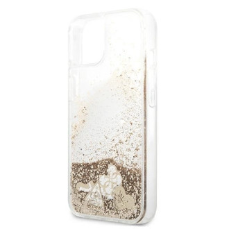 Guess Glitter Charms iPhone 13 mini Case - Gold
