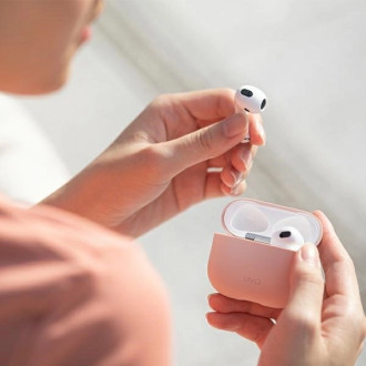 Uniq Lino Silicone case for AirPods 3 - lavender
