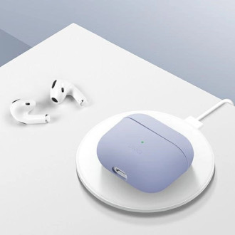 Uniq Lino Silicone case for AirPods 3 - lavender