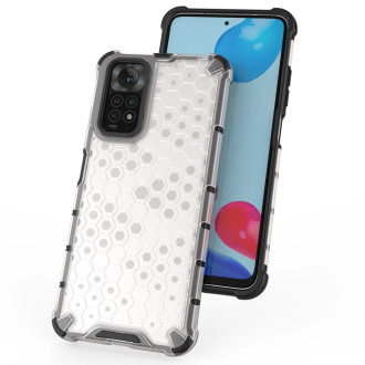 Honeycomb case armored cover with a gel frame for Xiaomi Redmi Note 11S / Note 11 black