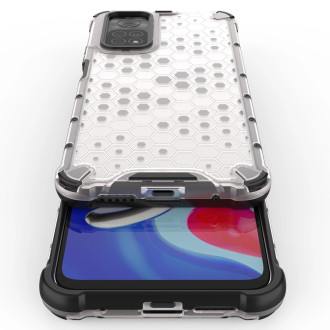 Honeycomb case armored cover with a gel frame for Xiaomi Redmi Note 11S / Note 11 black
