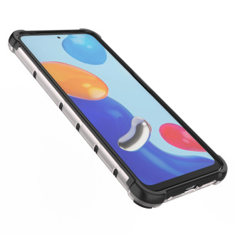 Honeycomb case armored cover with a gel frame for Xiaomi Redmi Note 11S / Note 11 black