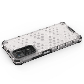 Honeycomb case armored cover with a gel frame for Xiaomi Redmi Note 11S / Note 11 black