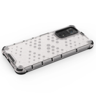 Honeycomb case armored cover with a gel frame for Xiaomi Redmi Note 11S / Note 11 black