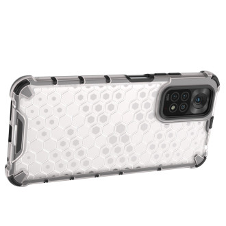 Honeycomb case armored cover with a gel frame for Xiaomi Redmi Note 11S / Note 11 black