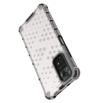 Honeycomb case armored cover with a gel frame for Xiaomi Redmi Note 11S / Note 11 black