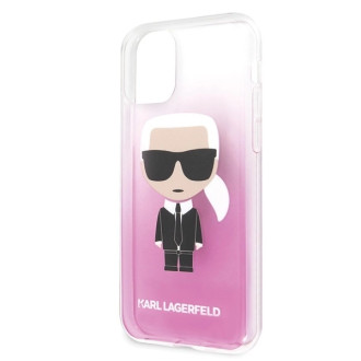Karl Lagerfeld KLHCN58TRDFKPI iPhone 11 Pro różowy/pink Gradient Ikonik Karl