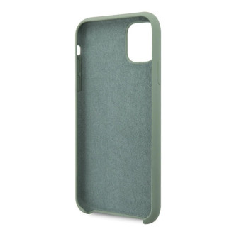 Guess Silicone Vintage Gold Logo case for iPhone 11 Pro - khaki