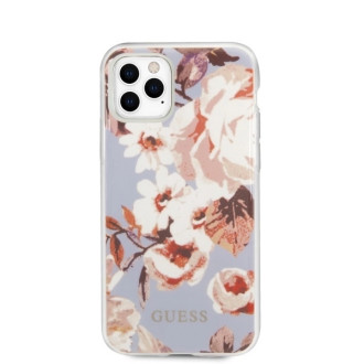 Guess GUHCN58IMLFL02 iPhone 11 Pro liliowy/lilac N°2 Flower Collection