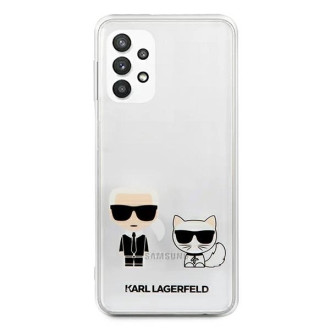 Karl Lagerfeld KLHCA32CKTR A326 A32 5G hardcase Transparent Karl & Choupette