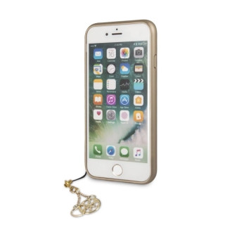 Guess GUHCI8GF4GGR iPhone 7/8/SE 2020 / SE 2022 grey/szary hard case 4G Charms Collection