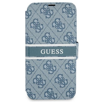 Guess GUBKP13L4GDBL iPhone 13 Pro / 13 6,1&quot; modrá/modrá kniha 4G Stripe
