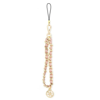 Guess pendant GUTSAS4P Phone Strap pink/pink Chain Metal 4G Charm
