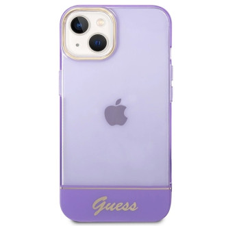 Guess Translucent iPhone 14 6.1&quot; Case - Purple