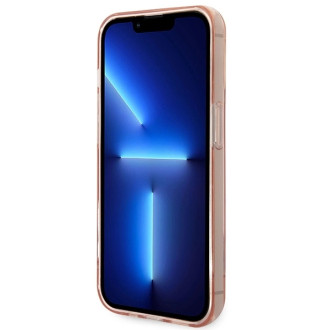 Guess GUHCP14XHGCOP iPhone 14 Pro Max 6,7&quot; růžový/růžový pevný obal průhledný