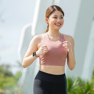 Uniq Linus Apple Watch Series 4/5/6/7/8/SE/SE2 strap 38/40/41mm. Airosoft Silicone pink/blush pink