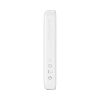 Baseus Magnetic Mini 10000mAh USB-C PD 20W / MagSafe 15W powerbank - white + USB-C cable