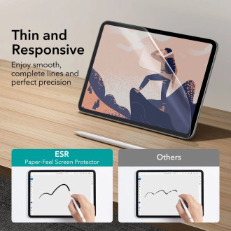 PROTECTIVE FILM ESR PAPER FEEL 2-PACK IPAD 10.9 2022 MATTE CLEAR