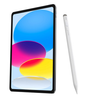Active / Passive Stylus Pen for iPad Baseus Smooth Writing 2 SXBC060302 - White