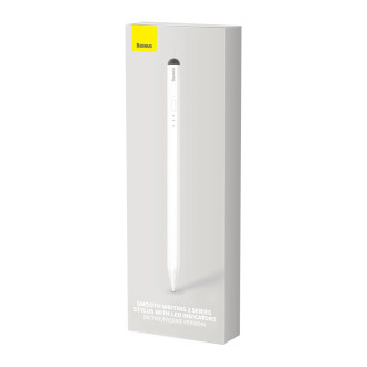 Active / Passive Stylus Pen for iPad Baseus Smooth Writing 2 SXBC060302 - White