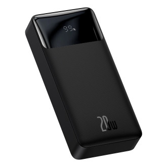 Baseus Bipow fast charging powerbank 20000mAh 20W black (Overseas Edition) + USB-A - Micro USB cable 0.25m black (PPBD050501)