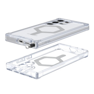 UAG Plyo Pro case for Samsung Galaxy S23 Ultra 5G with built-in magnetic module - transparent