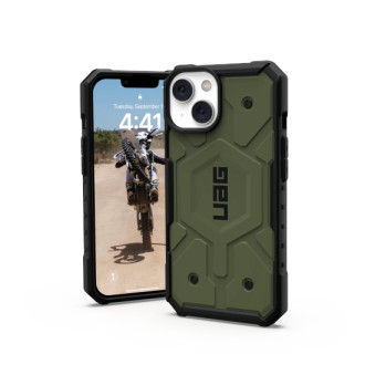 UAG Pathfinder MagSafe case for iPhone 14 Plus - green