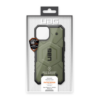 UAG Pathfinder MagSafe case for iPhone 14 Plus - green
