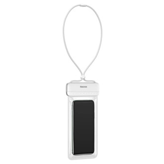 Baseus universal waterproof cover phone case (max 7.2&#39;&#39;) for swimming pool IPX8 white (ACFSD-D02)