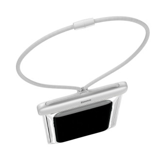 Baseus universal waterproof cover phone case (max 7.2&#39;&#39;) for swimming pool IPX8 white (ACFSD-D02)