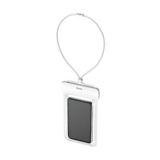 Baseus universal waterproof cover phone case (max 7.2&#39;&#39;) for swimming pool IPX8 white (ACFSD-D02)