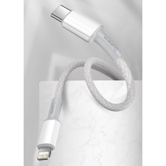 Baseus CATLGD-A02 Lightning - USB-C PD cable 20W 480Mb/s 2m - white