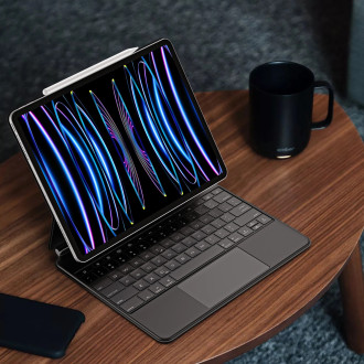 Dux Ducis Keyboard (MK Series) Case with Bluetooth Keyboard for iPad Pro 12.9" 2020-2022 - Black