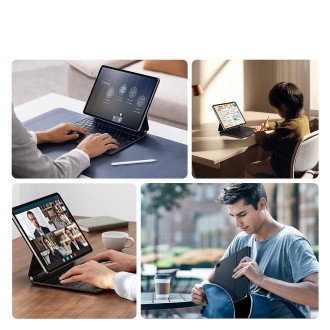 Dux Ducis Keyboard (MK Series) case with Bluetooth keyboard for iPad Air 4 / 5 / iPad Pro 11" 2018-2022 - black