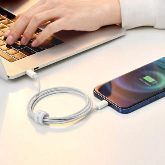 Baseus Superior USB - Lightning kabel 2,4A 1 m Bílý (CALYS-A02)