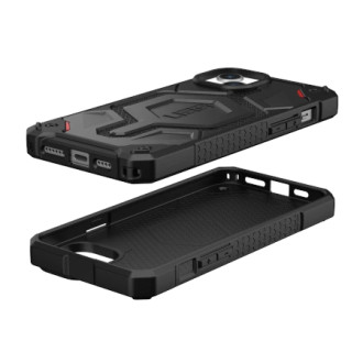UAG Monarch Pro case with MagSafe for iPhone 15 Plus - black kevlar