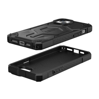 UAG Monarch Pro case with MagSafe for iPhone 15 Plus - black carbon