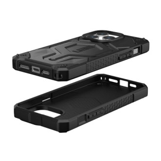 UAG Monarch Pro case with MagSafe for iPhone 15 Pro Max - black carbon