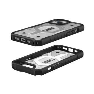 UAG Pathfinder MagSafe case for iPhone 15 - transparent