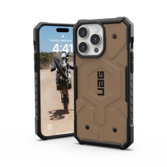 UAG Pathfinder MagSafe case for iPhone 15 Pro Max - brown