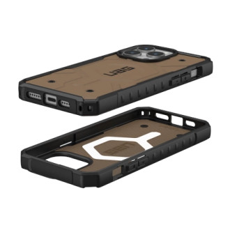 UAG Pathfinder MagSafe case for iPhone 15 Pro Max - brown